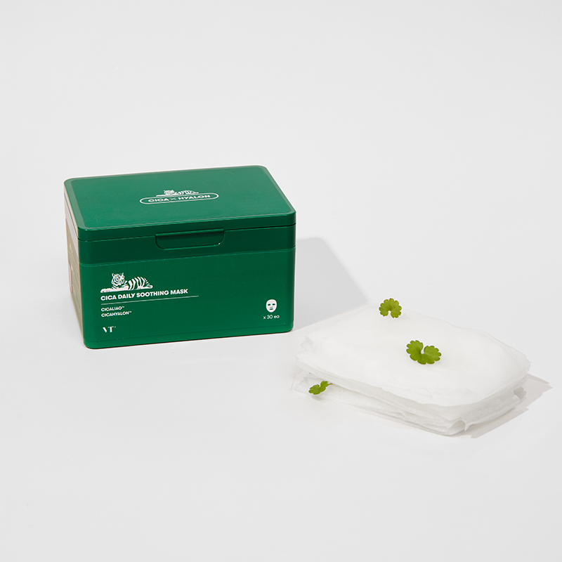 VT CICA デイリースージングマスク|CICA成分配合の韓国定番パック30枚入り