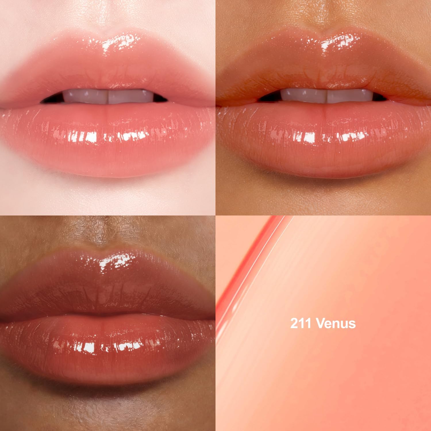 Dinto ブラーグローイリップティント #211 Venus スウォッチ画像 イエベ春おすすめ