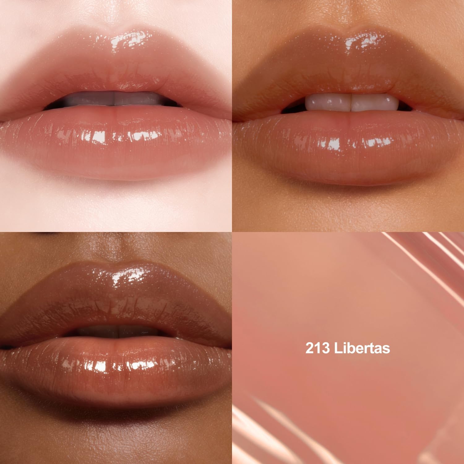 Dinto ブラーグローイリップティント #213 Libertas スウォッチ画像 イエベ秋おすすめ