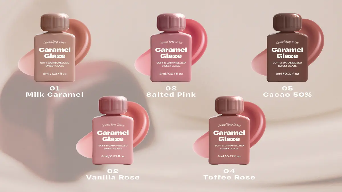 オルタナティブステレオ キャラメルグレーズ全5色スウォッチ